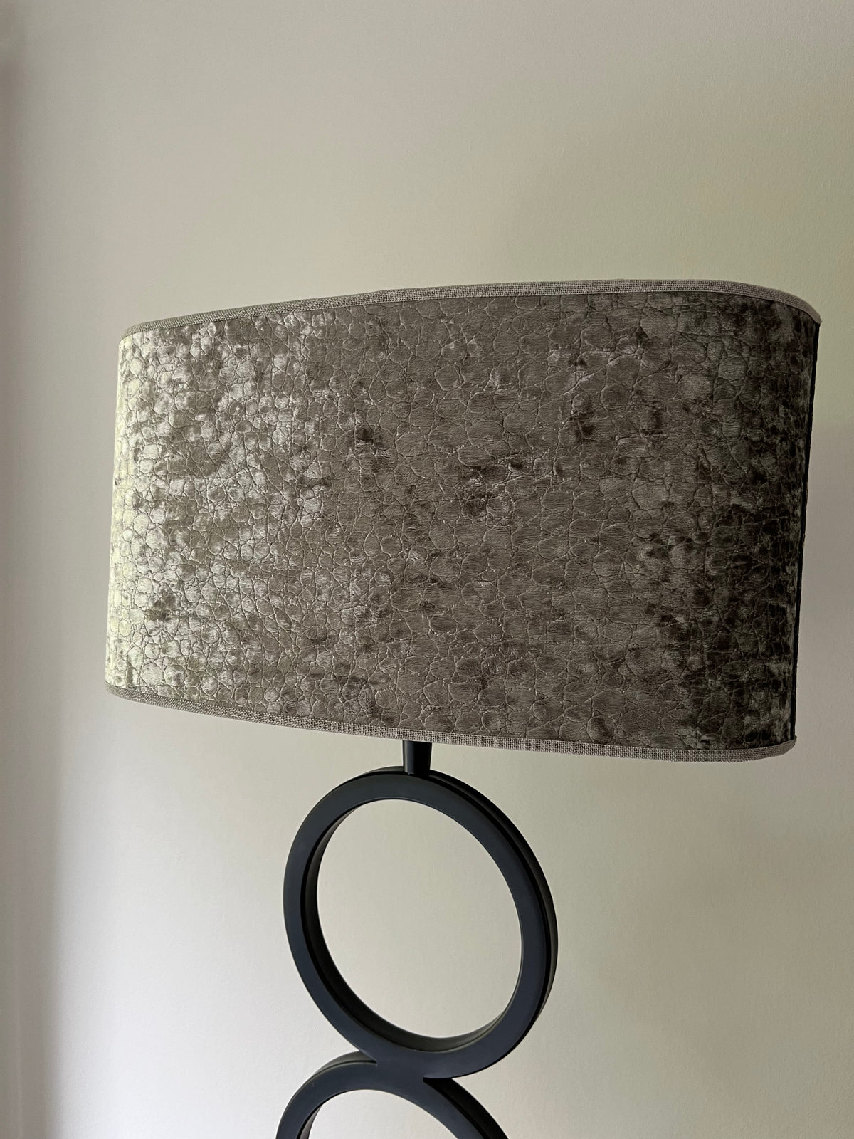 Lampenkap ovaal M 2082 croco