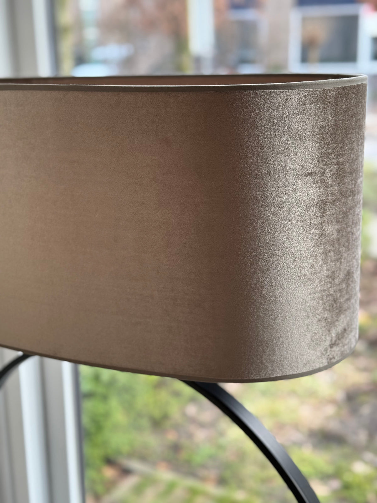 Lampenkap ovaal XL  - 2008 champagne