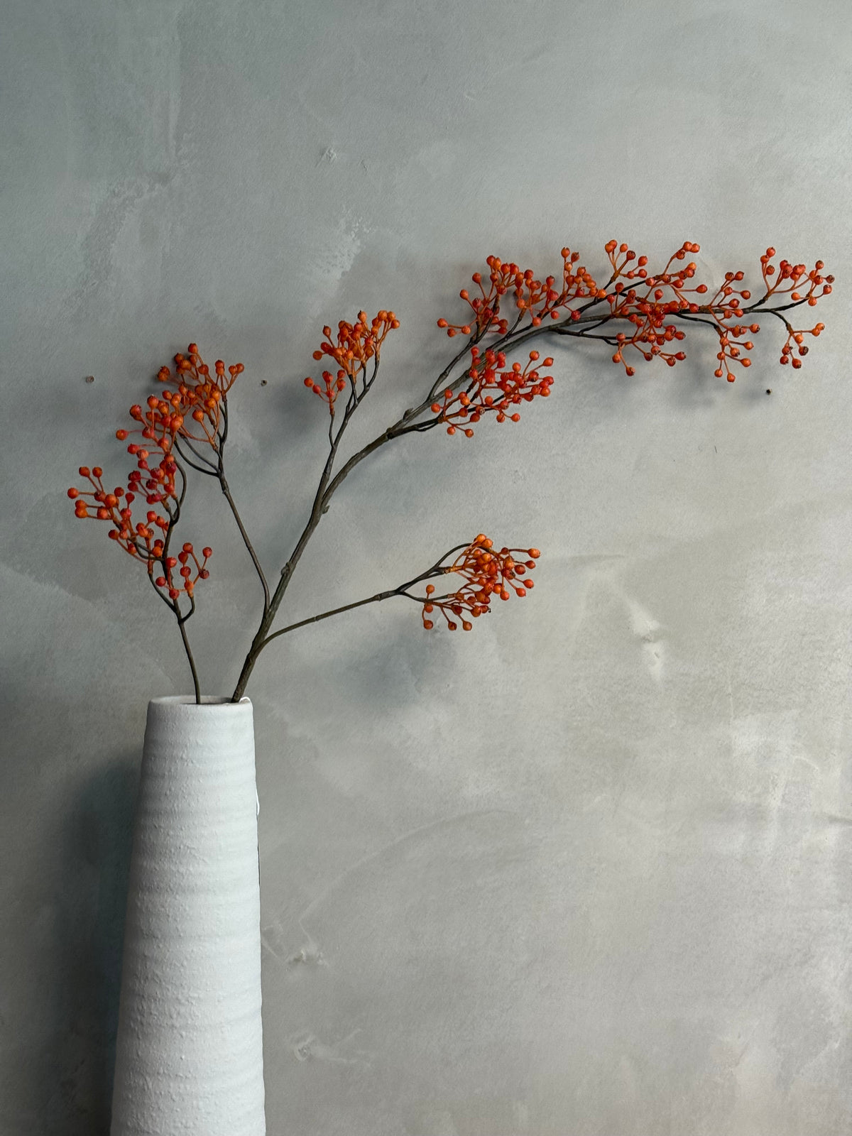 Kunstbes Ilex Verticillata L l.oranje
