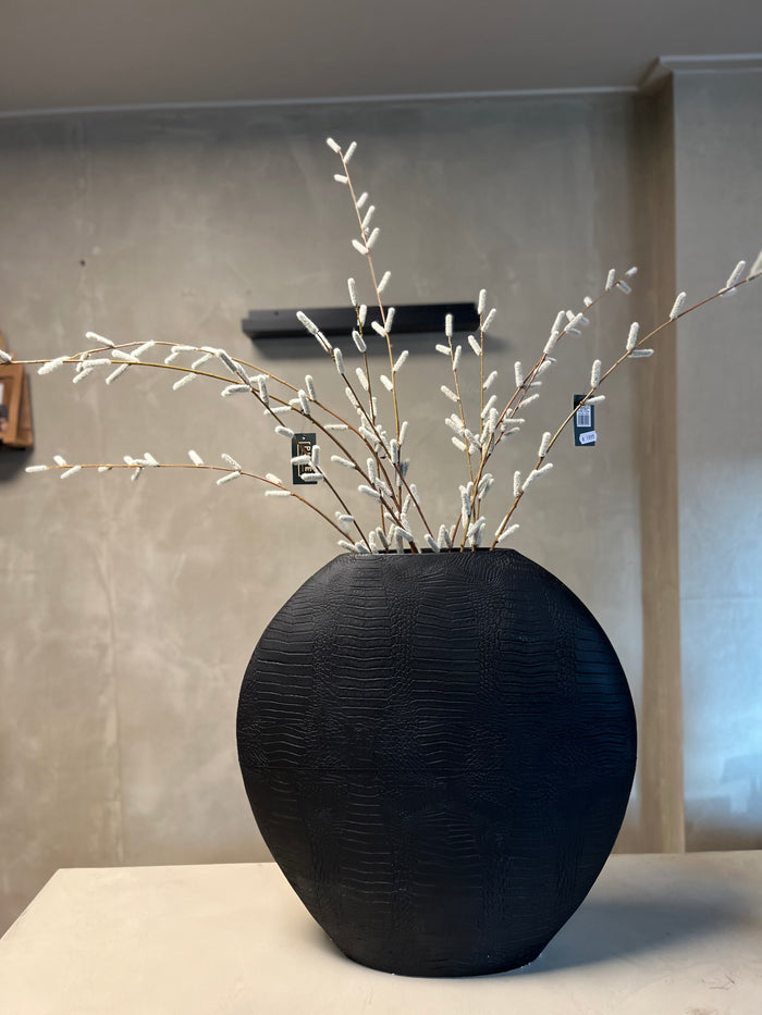 LARGE PUSSY WILLOW 122CM GREY