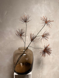 Kunstbloem Grevillea M bruin