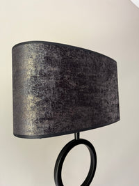 Lampenkap ovaal L black/gold 2063 PRE-ORDER