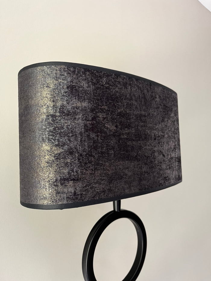 Lampenkap ovaal L black/gold 2063 PRE-ORDER