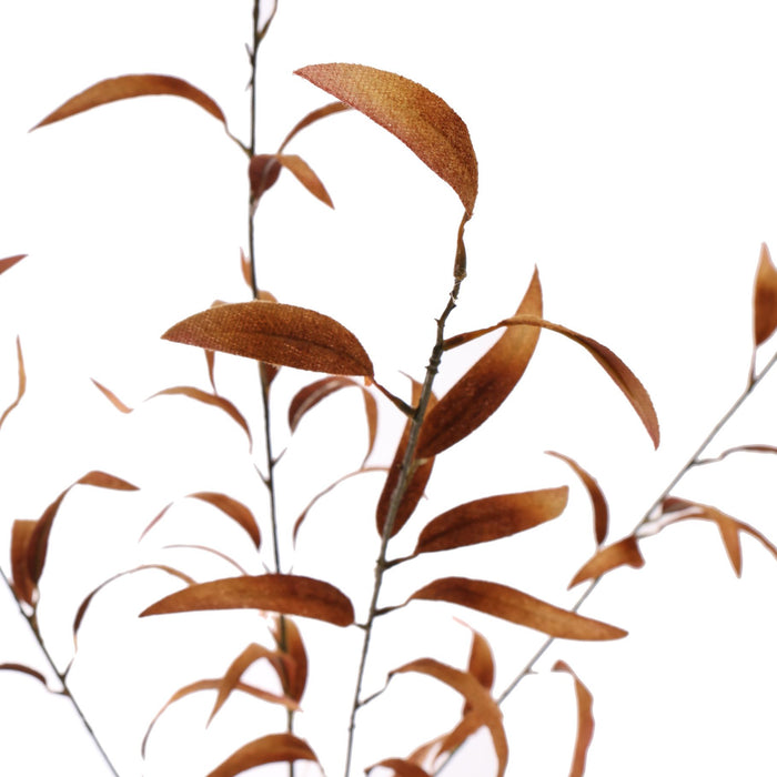 VELVET EUCALYPTUS 110CM BROWN