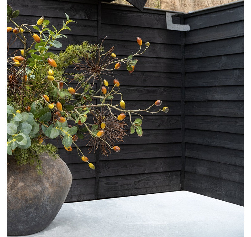 Kunstbloem Grevillea M bruin