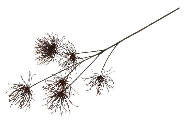 Kunstbloem Grevillea M bruin