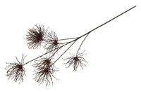 Kunstbloem Grevillea M bruin