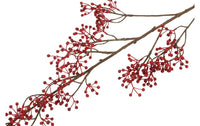 Kunstbes Ilex Verticillata L rood