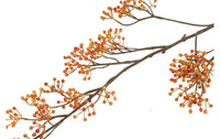Kunstbes Ilex Verticillata L l.oranje