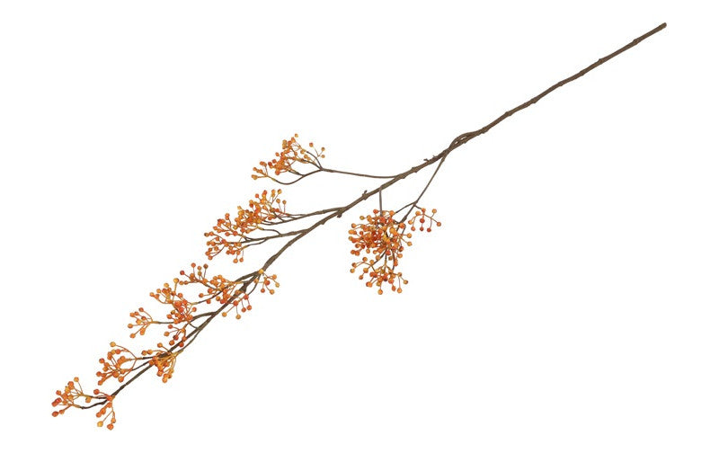 Kunstbes Ilex Verticillata L l.oranje