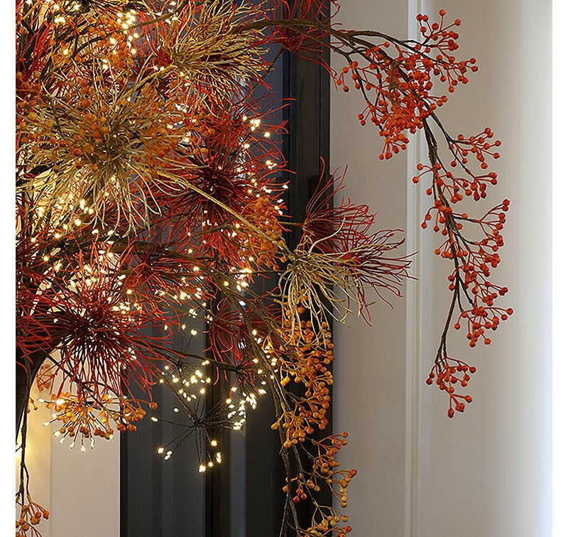 Kunstbes Ilex Verticillata L l.oranje