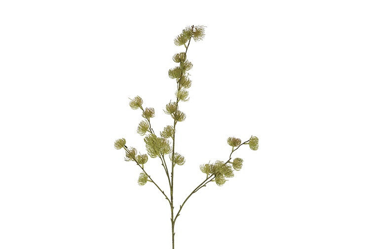 Kunstknop Clematis groen-L10B10H96CM