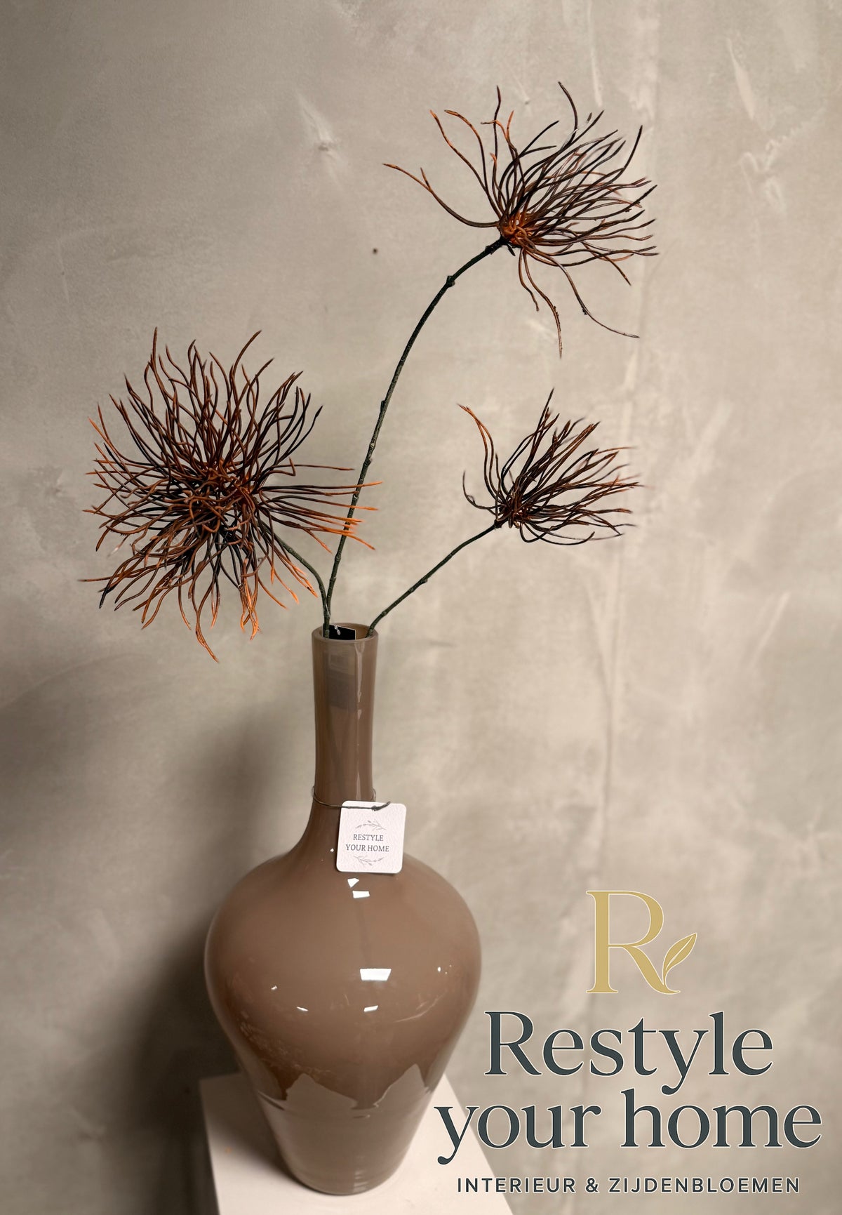 Kunstbloem Grevillea S Bruin