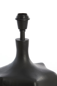 Lampvoet Ø19x25 cm BARRIL mat zwart