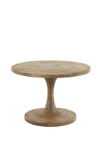 Afbeelding in Gallery-weergave laden, Side table 60x36 cm BICABA wood matt dark brown
