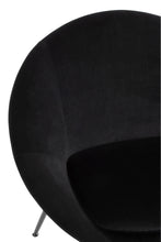 Afbeelding in Gallery-weergave laden, Chair Round Metal/Textile Black

