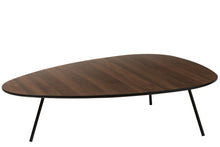 Afbeelding in Gallery-weergave laden, Coffee Table Rounded Triangle Tea Tree Wood Brown
