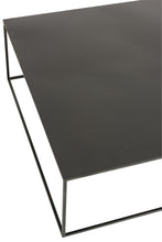 Afbeelding in Gallery-weergave laden, Coffee Table Square Metal Black
