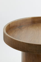 Afbeelding in Gallery-weergave laden, Side table 50x35 cm KALOMO wood dark brown
