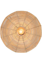 Afbeelding in Gallery-weergave laden, Wall lamp 60x21 cm MATAKA rattan natural
