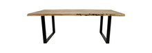 Afbeelding in Gallery-weergave laden, Rechthoekige tafel SoHo - 260x100x73 - Naturel/zwart - Acaciahout/metaal
