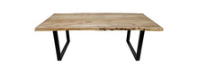 Afbeelding in Gallery-weergave laden, Rechthoekige tafel SoHo - 260x100x73 - Naturel/zwart - Acaciahout/metaal
