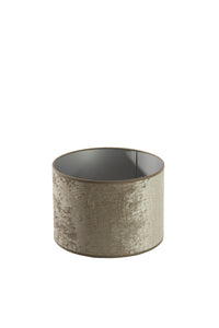 Shade cylinder 30-30-21 cm CHELSEA velours silver