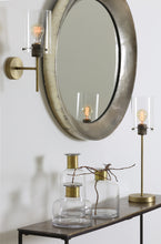 Afbeelding in Gallery-weergave laden, Wall lamp 19x12x36,5 cm VANCOUVER ant.bronze-glass
