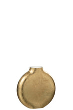 Afbeelding in Gallery-weergave laden, Vase Miki Verre Transparent/Gold Small
