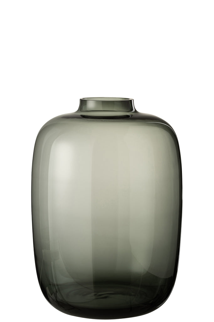 Vase Cleo Glass Grey Large J-Line