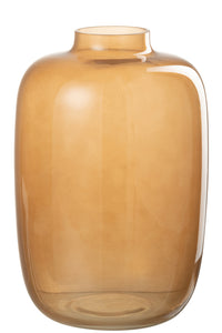 Vase Rita Glass Orange Large