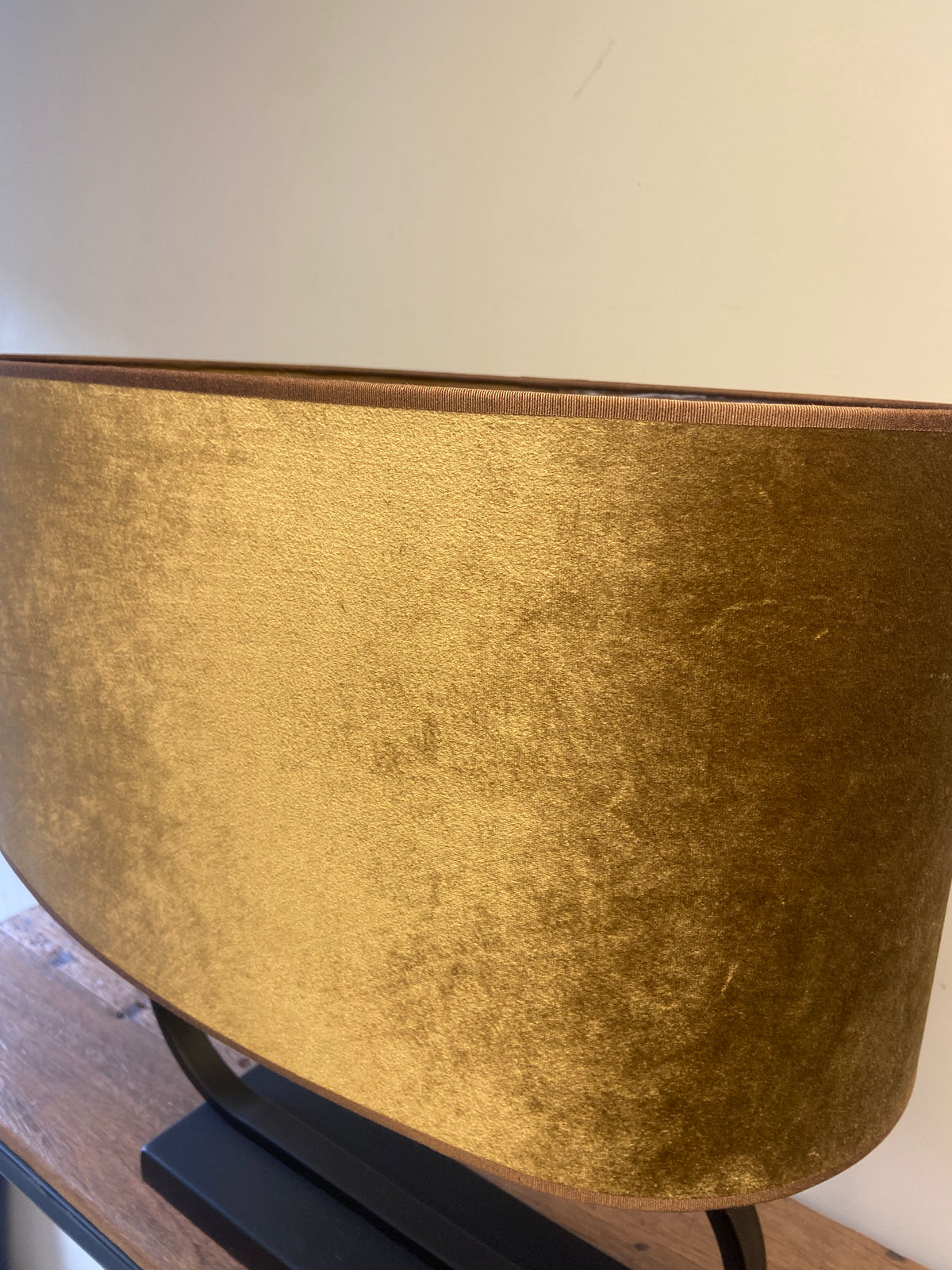 Lampenkap ovaal XXL     gold 2010 PRE-ORDER