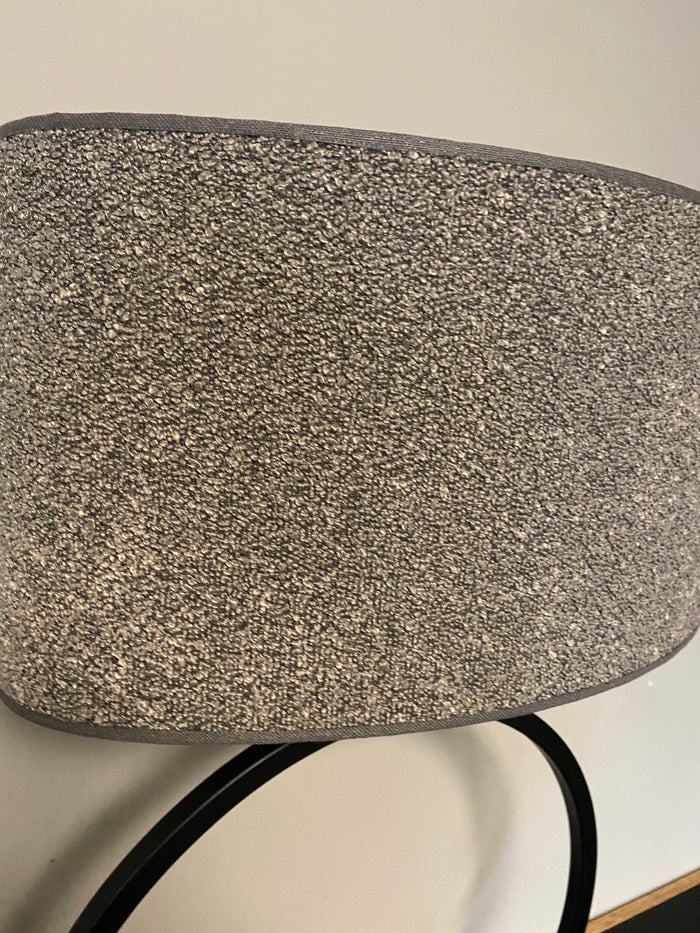 Ovale lampenkap L teddy grey 2086 PRE-ORDER