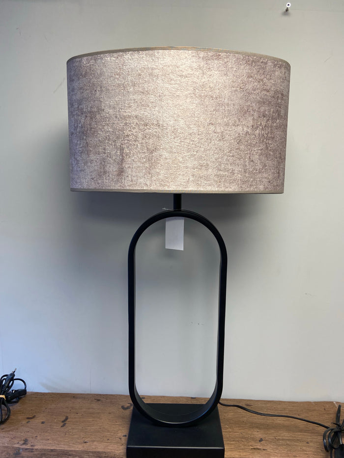 Lampenkap ovaal L  - creme goud 2060