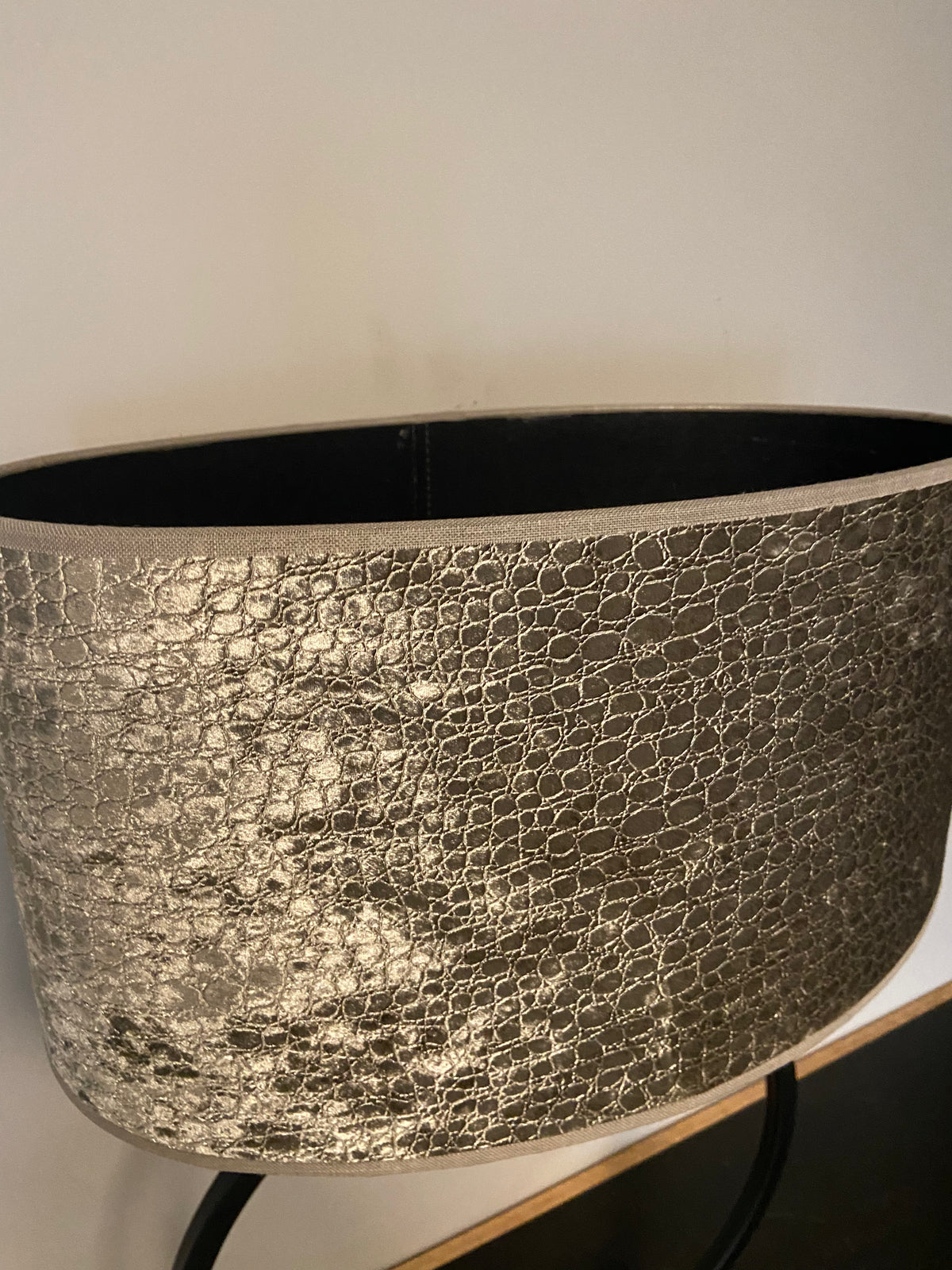 Lampenkap ovaal XL 2082 croco