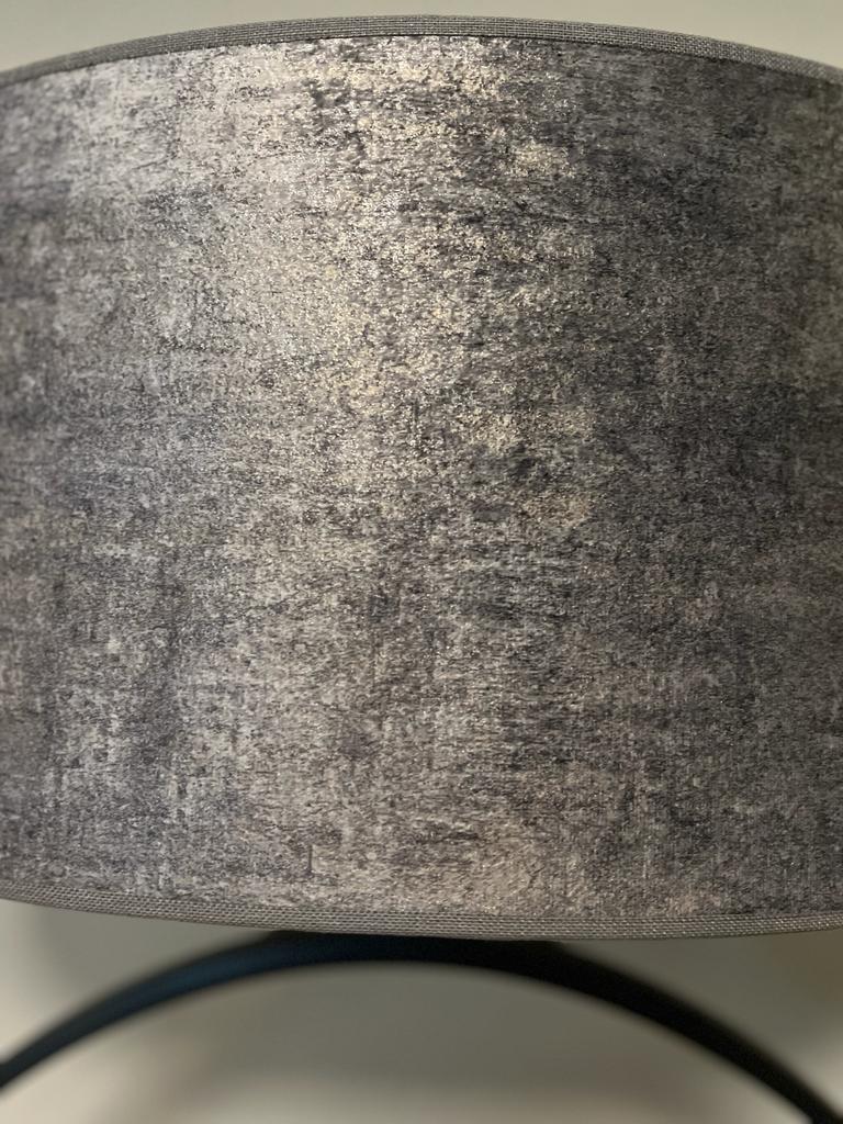 Lampenkap XL ovaal grey/gold 2064