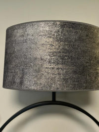 Lampenkap XL ovaal grey/gold 2064