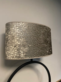 Lampenkap L ovaal croco 2082