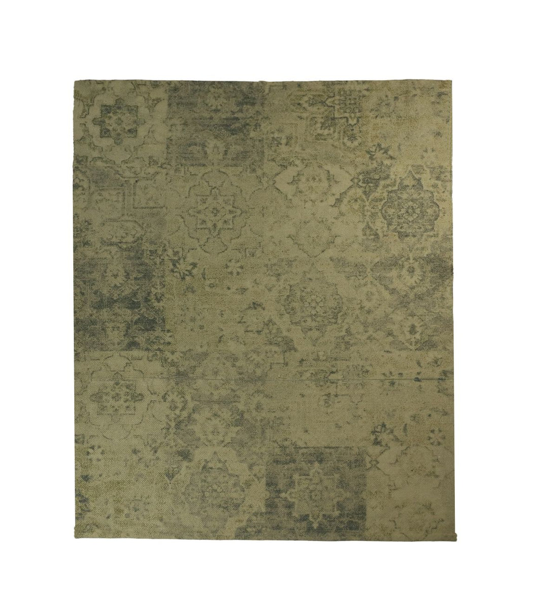 Rug Patchwork - 120x180 - Beige/yellow/green/blue - Polyester