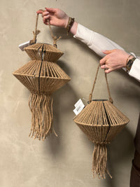 Solar lamp jute 2