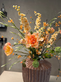 Zijdenboeket Peach Botanica