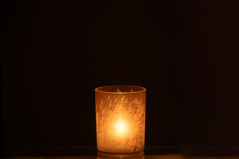 Hurricane Grass Glass Beige Medium