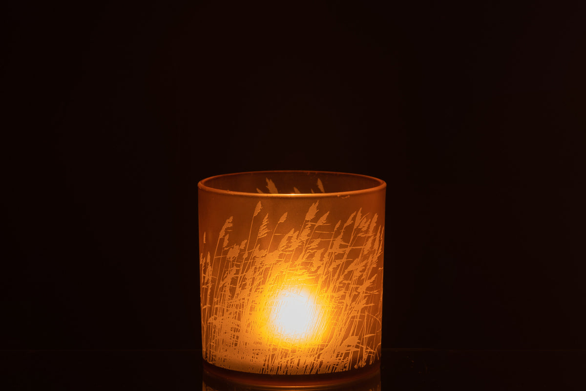 Hurricane Grass Glass Beige Large