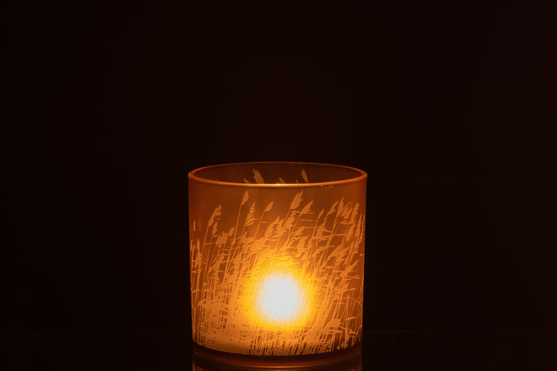 Hurricane Grass Glass Beige Large