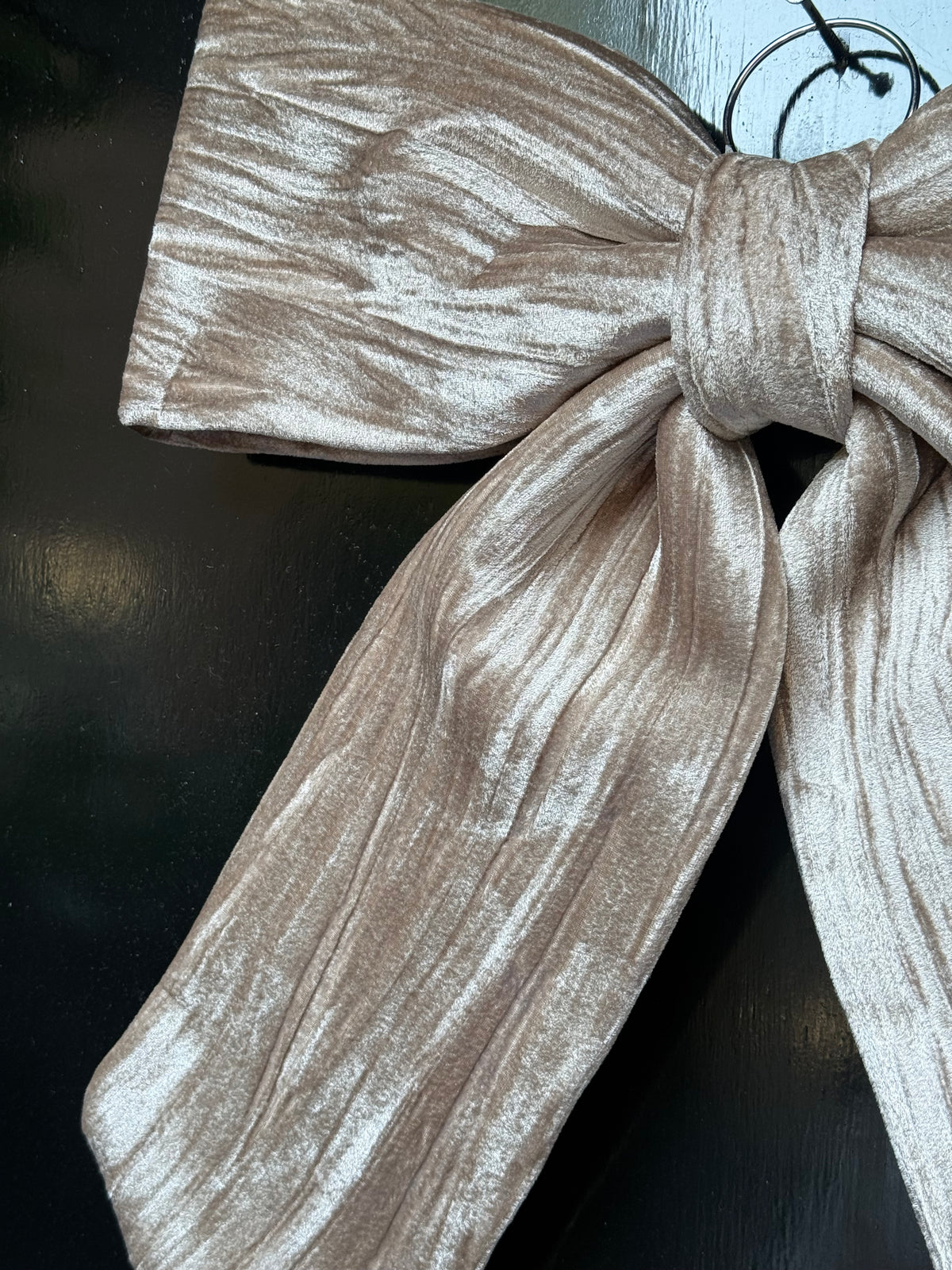 Velvet Bow – Champagne XL