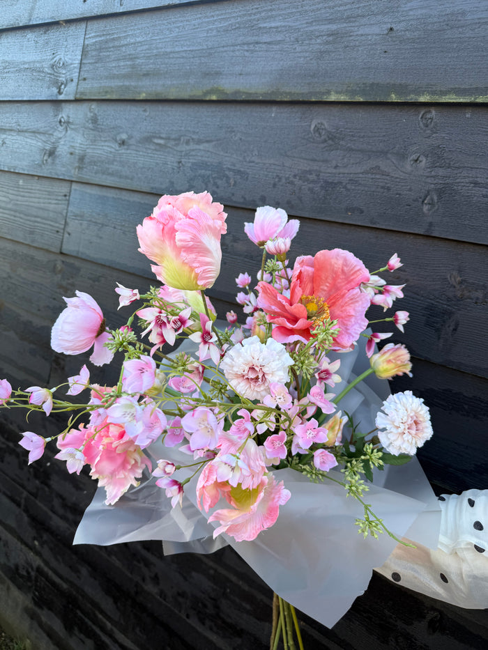 Zijdenboeket Lenteliefde