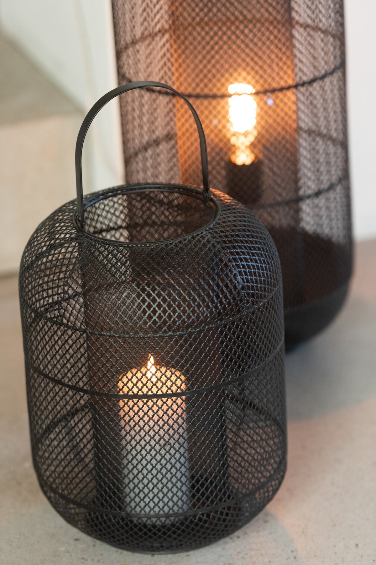 Lantern Donny Iron Black