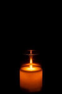Ledlamp Shining Glass Brown Small