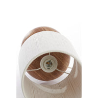 Tafellamp Danialo - Bruin - Ø22cm
