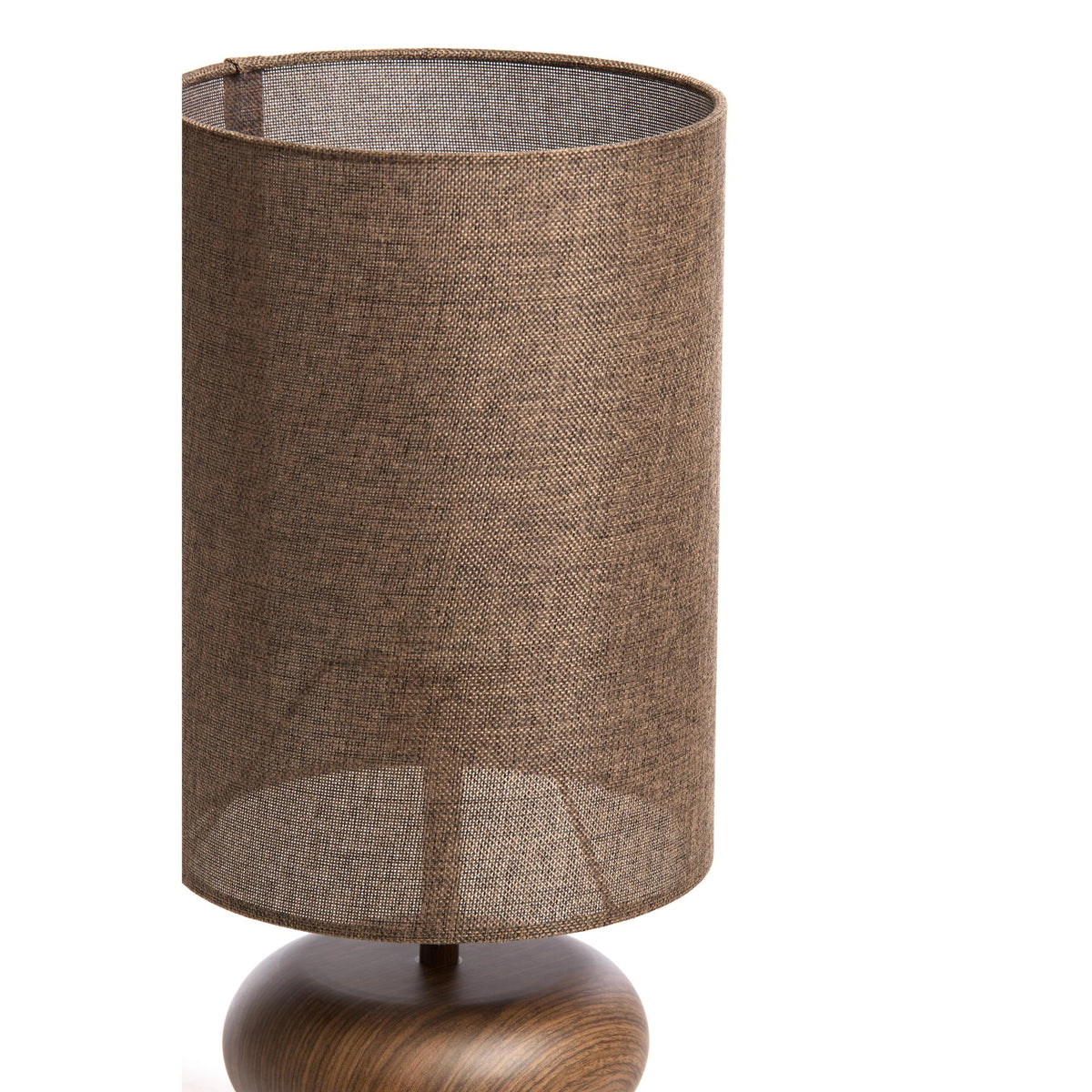 Tafellamp Danialo - Bruin - Ø22cm